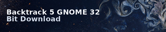 Backtrack 5 GNOME 32 Bit Download