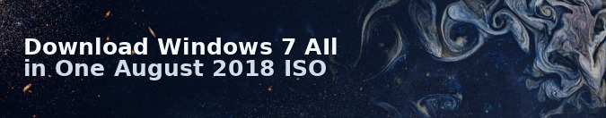 Download Windows 7 AIl in One August 2018 ISO