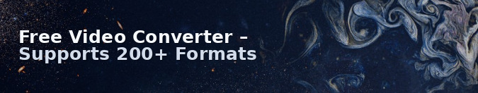 Free Video Converter – Supports 200+ Formats